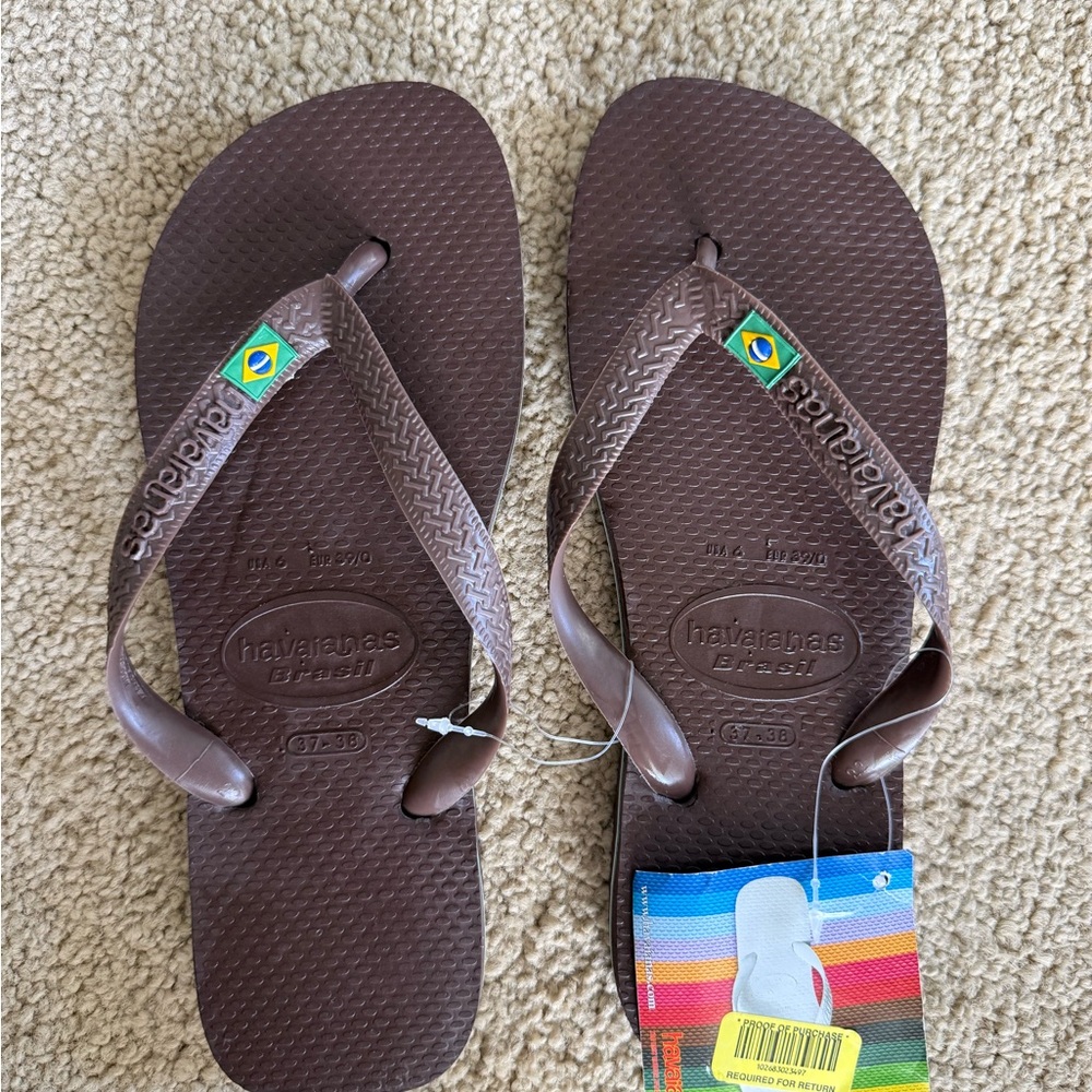 Havaianas Chocolate Brown Sandals